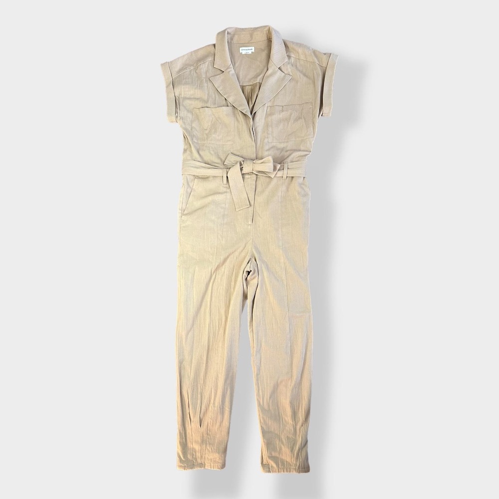 Lovers and friends Whitney linen blend Jumpsuit Size‎ S